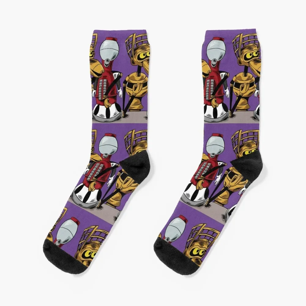 

Mystery Science Theater 3000 Socks Christmas bright garter Argentina Socks For Girls Men's