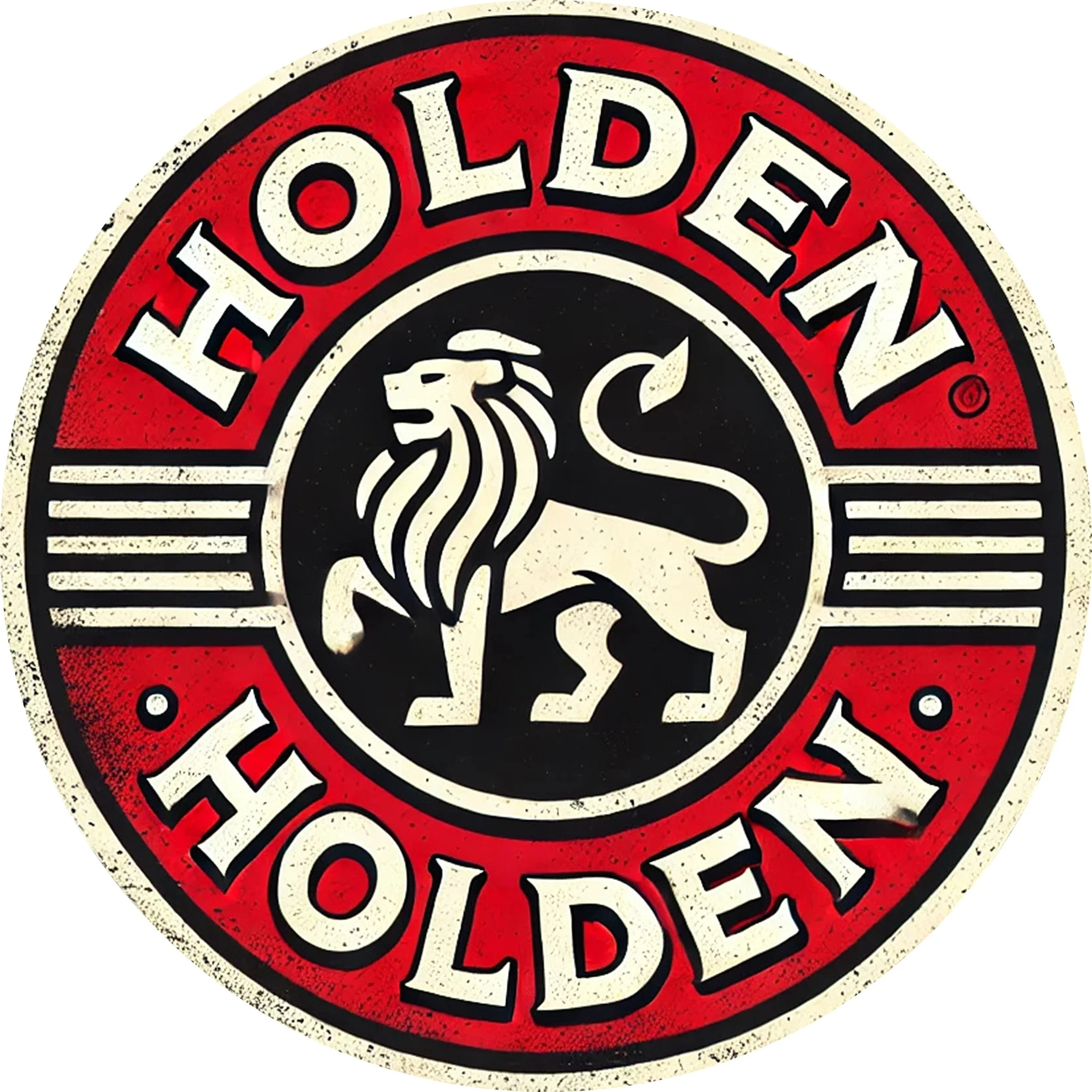 HOLDEN Vintage Metal Wall Art  - Vintage Collectible Plates ulasan dan harga