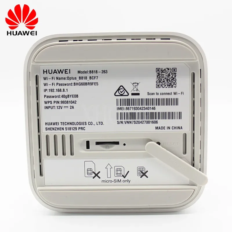 Huawei B818 4G Cat19 3 Prime LTE Wi-Fi Wireless Router Vehicle Wi-Fi Gigabit