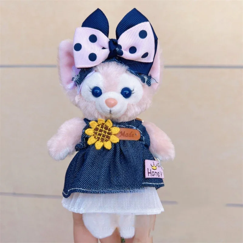 linaBell plush toy keychain 14cm Cute doll pendant Backpack Decorated With Fox Doll Girl christmas Halloween Birthday gift