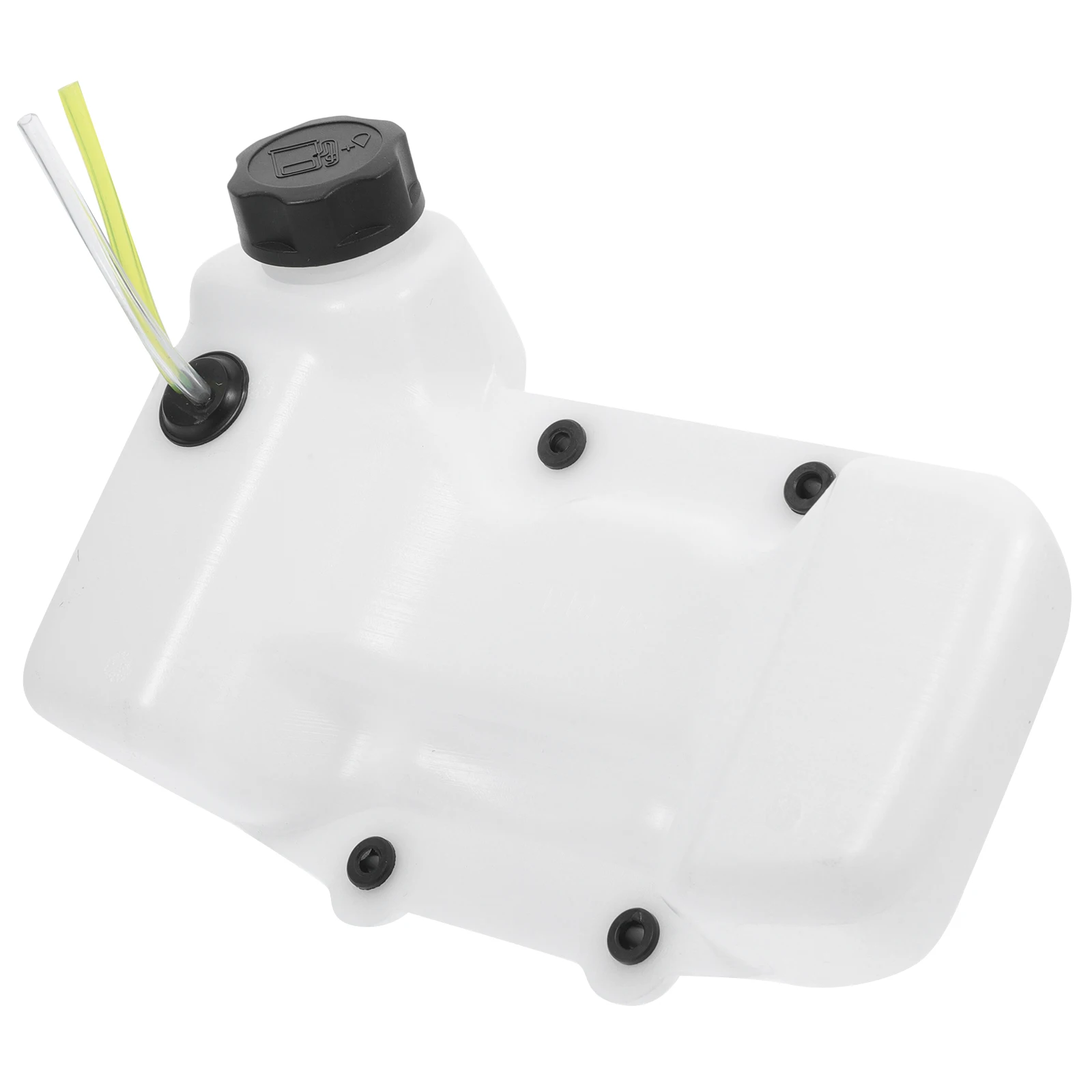 

40 5BL Brush Cutter Fuel Tank Trimmer Lawn Mower Oil Tank White Edger Tool Plastic Durable AntiAging Pipe Easy Install