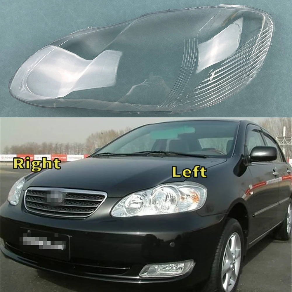 Voor Toyota Corolla Ex 2003-2009 Koplamp Cover Lens Transparant Lamphuis Lampenkap Vervang De Originele Lampenkap