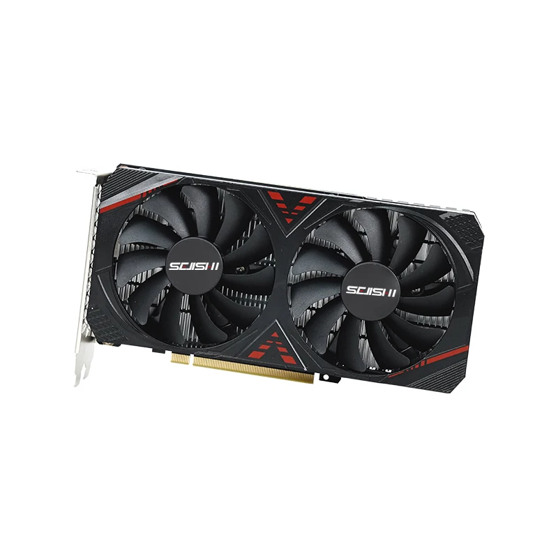 SEJISHI NVIDIA RTX3050 6GB Dual Fan Black Gaming Graphics Card GDDR6 96Bit 6G DP NVIDIA Radeon GPU RTX 3050 kartu grafis DIY