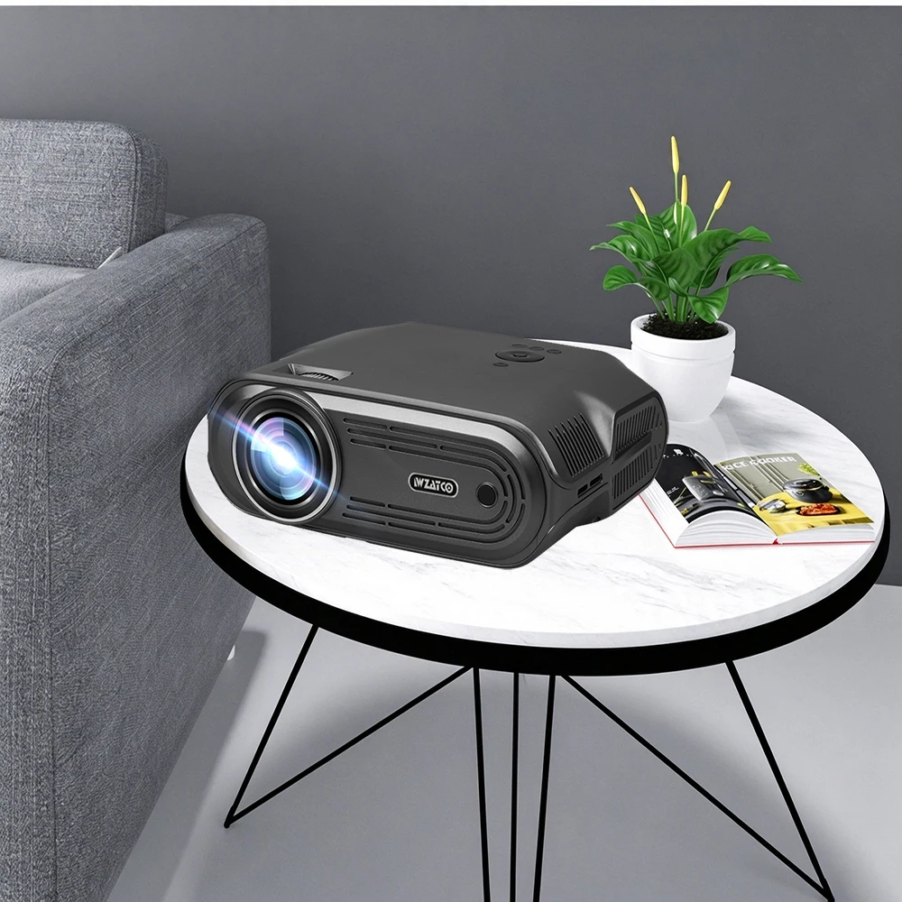 WZATCO WZATCO Best price Portable LED Projector 3000lumens for Home Theater Movie video Projector LCD Beamr - Aliexpress Deal
