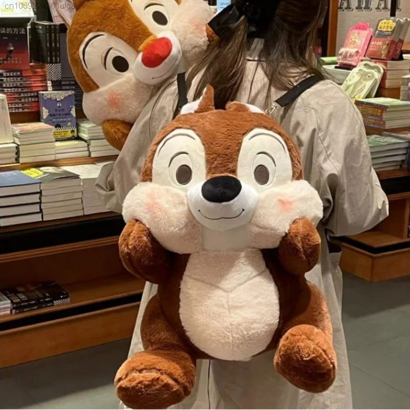 Disney Chip \'n\' Dale New Cute Plush Bags Y2k Girls Cartoon Luxury Design Backpacks Women Anime Kawaii Shoulder Bag Creative Gift