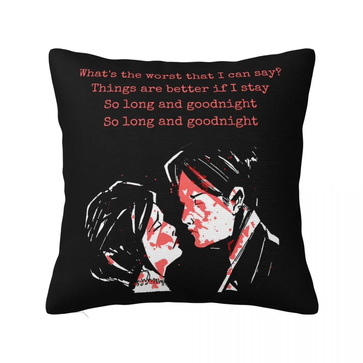 My Chemical Romance Pillowcase Printed Polyester Cushion Cover Decorative Pillow Case Cover Home Drop Shipping 45X45cm