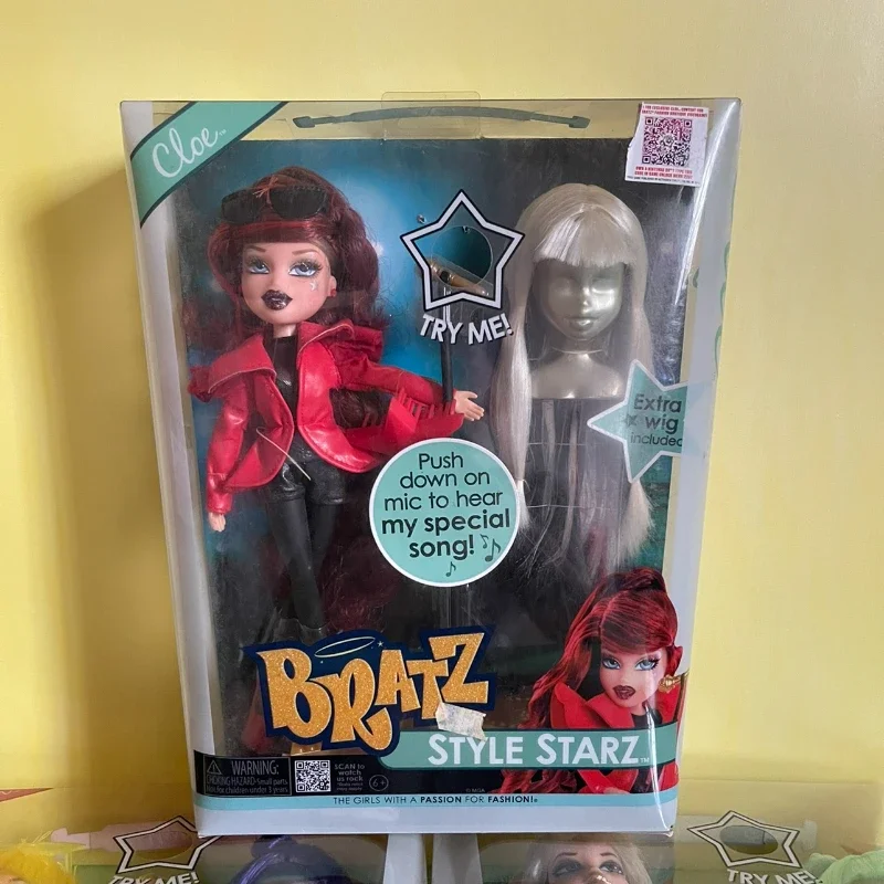 Mga Bratz Wig Singer Doll Can Be Changed Fashion Dressup Dolls Accessories Girls Play House Toys Holiday Gifts for Children