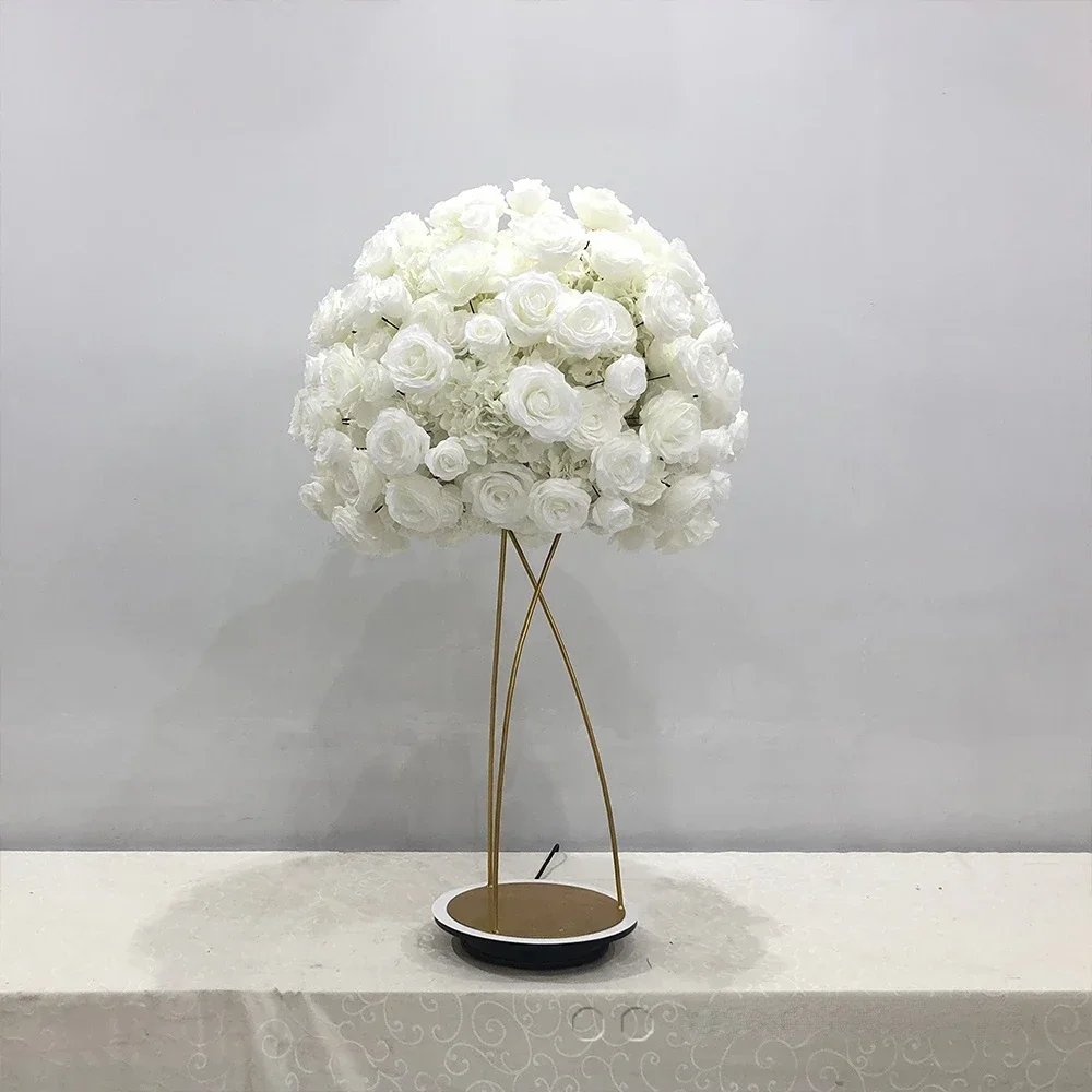 Artificial Plants Bouquet Supplies Silk Rose Peony Home Decor Centerpieces for Wedding Table Decoration