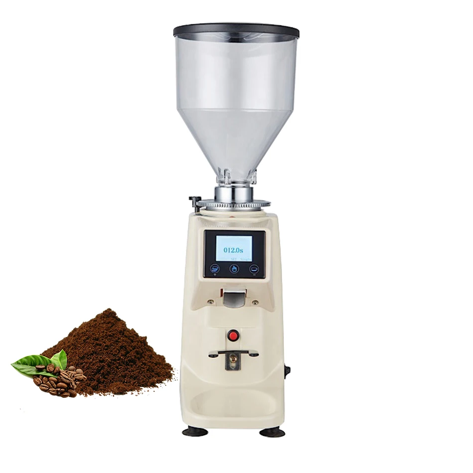 SUS Titanium alloy Burr Touch control Grinding Coffee Beans for Catering