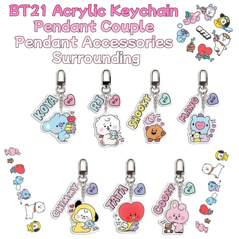 BT21 Bts Acrylic Ca…