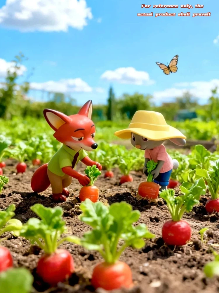 

Authentic 52 Toys Crazy Animal City'S Best Partner Series Blind Box Judith Nick Creative Handmade Trendy Festival Toy Gift