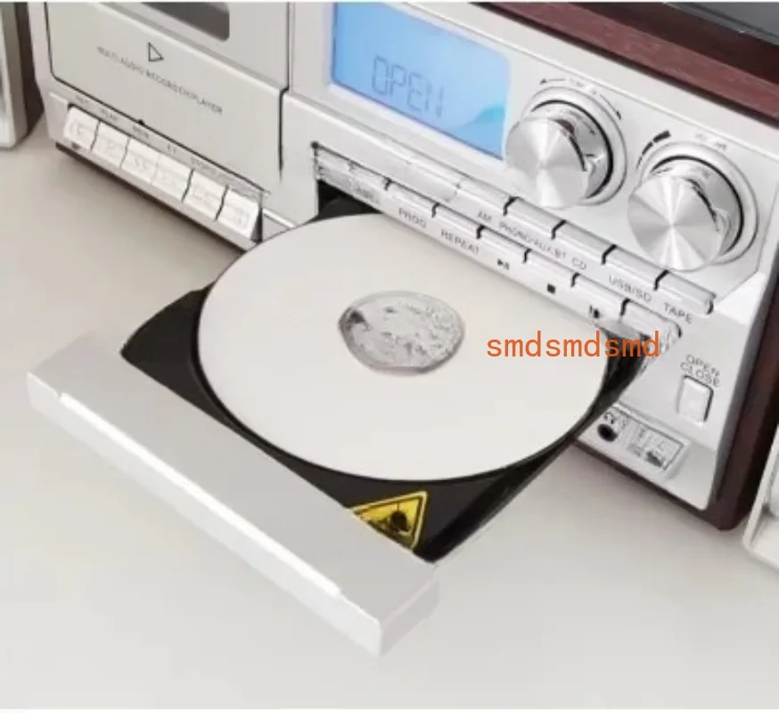 Retro Vinyl Record Player Vintage Storage Tape Machine Radio Desktop Multifunctional Bluetooth Speaker