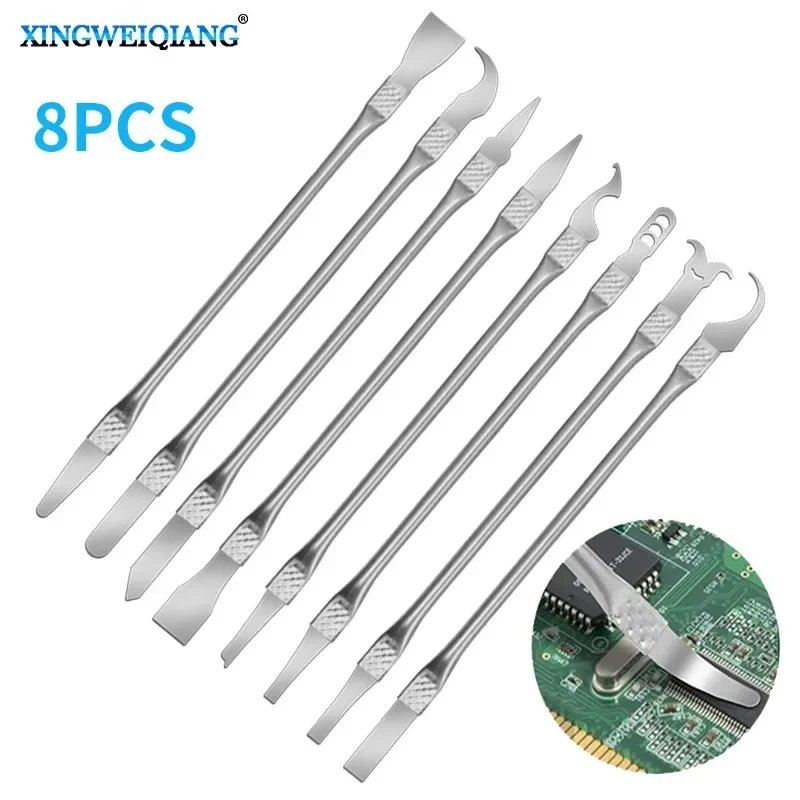 5/8PCS IC Chip Repair Thin Blade PCB Motherboard Repair Knife CPU Remover BGA Maintenance Knife Remove Glue PC Cell Repair