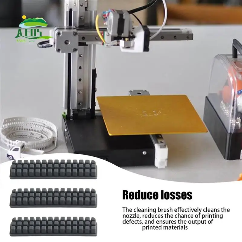 

AED5-для насадки Bambu, силиконовая щетка, инструмент для очистки насадок для 3D-принтера для улучшенного качества печати