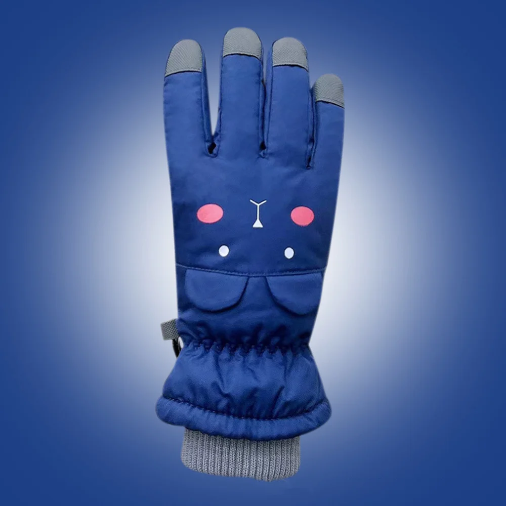 Children Warm Snow Gloves with Comfortable Wear-resistant Scratch-resistant Design for Sport School Outside Business NOV99