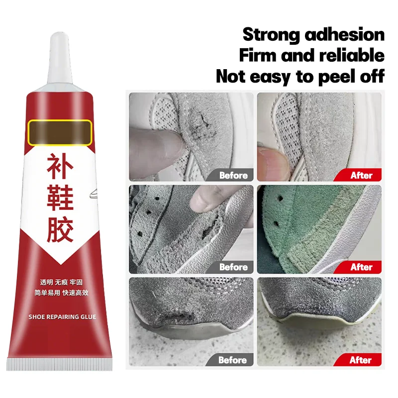 Strong Shoe-Repairing Adhesive Quick Dry Repair Shoe Glue Universal Waterproof Strong Shoe Adhesive for Sneakers Boots Sandals