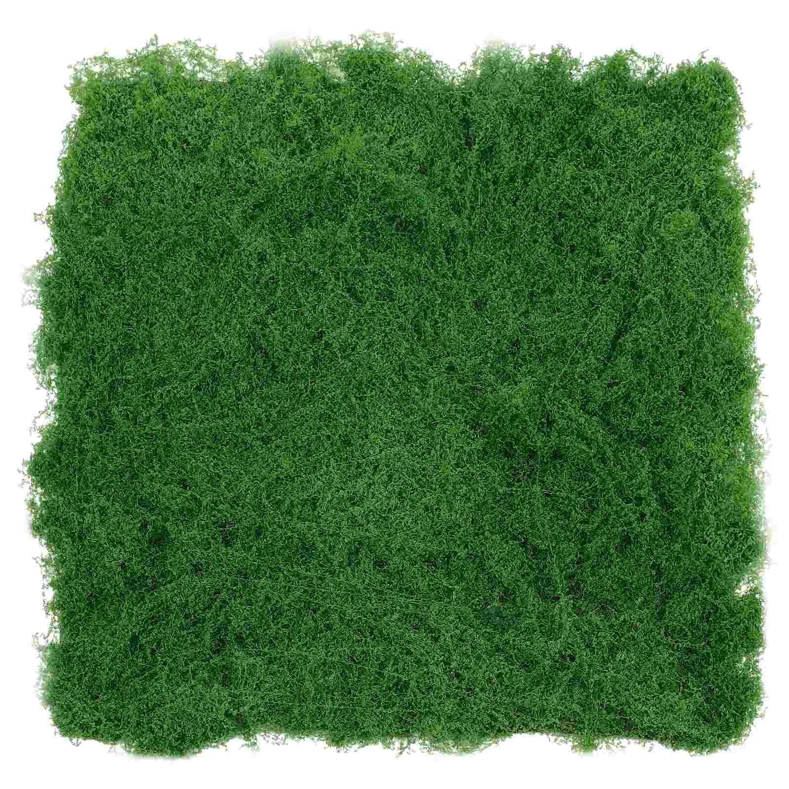 

50x50cm Artificial Moss Turf Realistic Mini Garden Faux Green Scene Layout Prop Decorative Plants EPE Foam Term