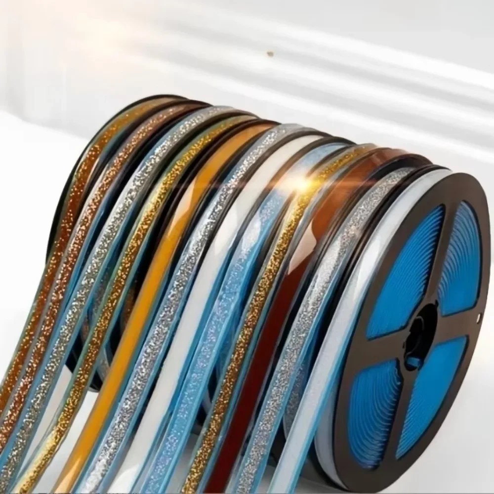 Self-adhesive Decorative Anti-mold Anti-stain Sealing Strip for Gaps Around Kitchen Sink Countertop Oil-proof Kitchen Sticker
