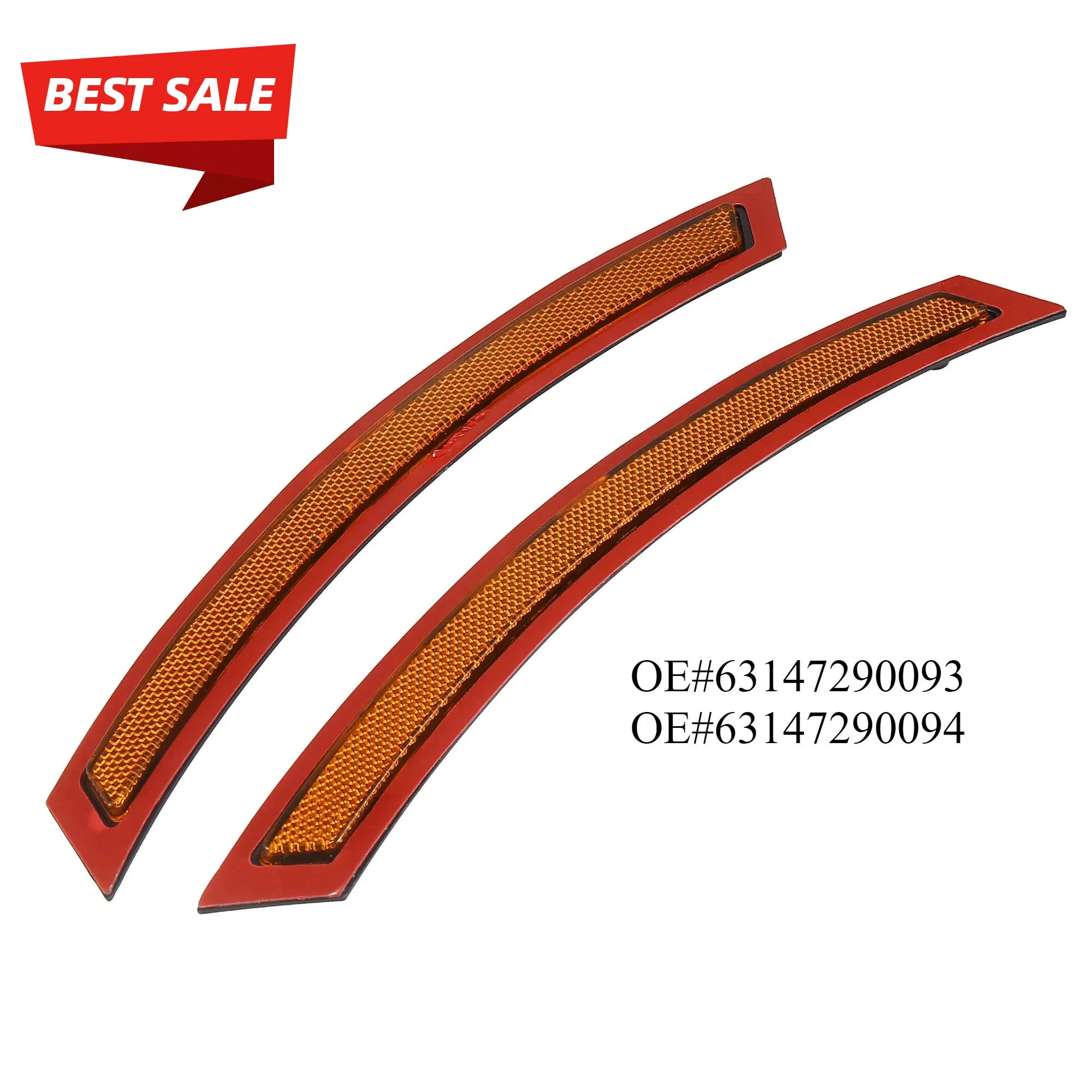 

Pair Left&Right Fender Lights Assembly For BMW F15 F85 X5 M 2014 2015-2017 Turn Signal Side Marker Light 63147290093 63147290094