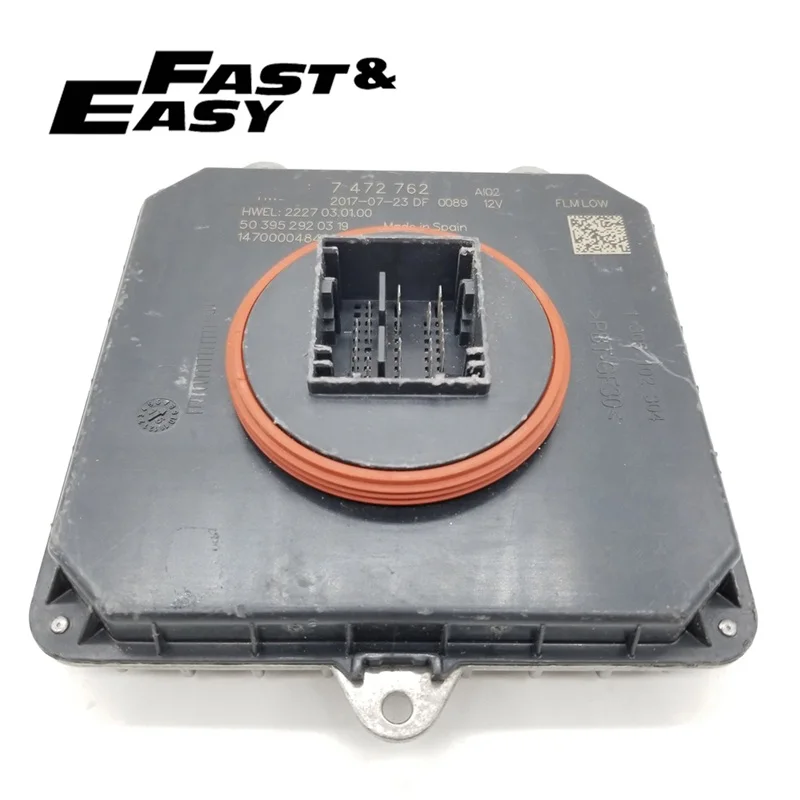 

Original used 63117472762 63117476487 LED headlight module ECU block control unit (need program) for BMW G11 G30 2015-2017