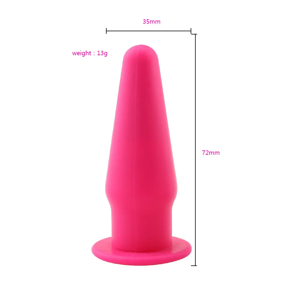 Bdsm Silicone Finger Anal Sex Toys for Man Erotic Anus Plug Soft G-Spot Stimulation Thread Vagina Dilator Butt Plug 18 Sex Shop