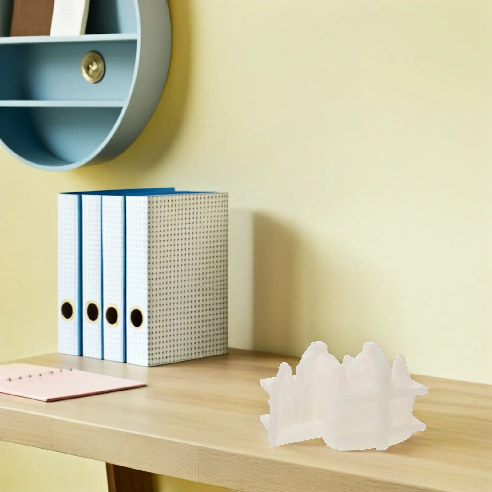 

Набор из 2 силиконовых форм в форме замка для ароматерапевтического воска, для рукоделия, декора дома, многоразовые, гибкие