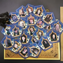 Harries Card Toys Chocolate Frog Potter Card Wizard Anime Hermione Cards Hogwarts Cosplay Party puntelli collezione per bambini regali