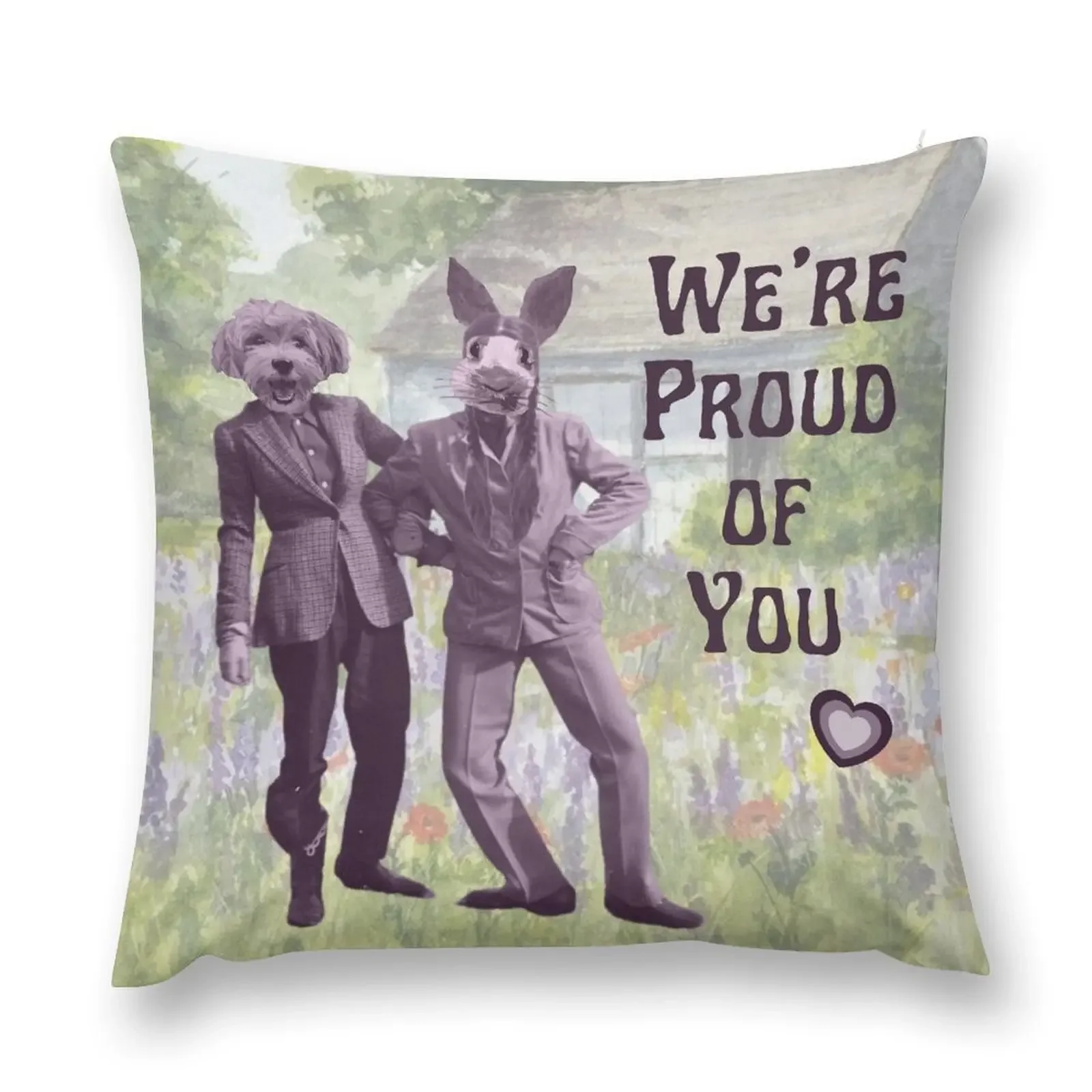 

We're Proud of You Throw Pillow christmas ornaments 2025 Sofa Cushions Covers pillow