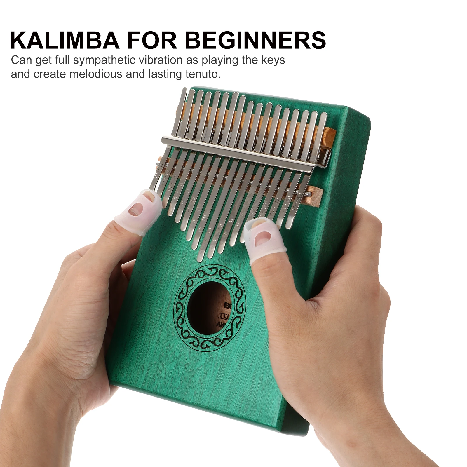 

Thumb Finger Piano Beginner Kalimba Portable Musical Instruments Beginners Electronic Mini