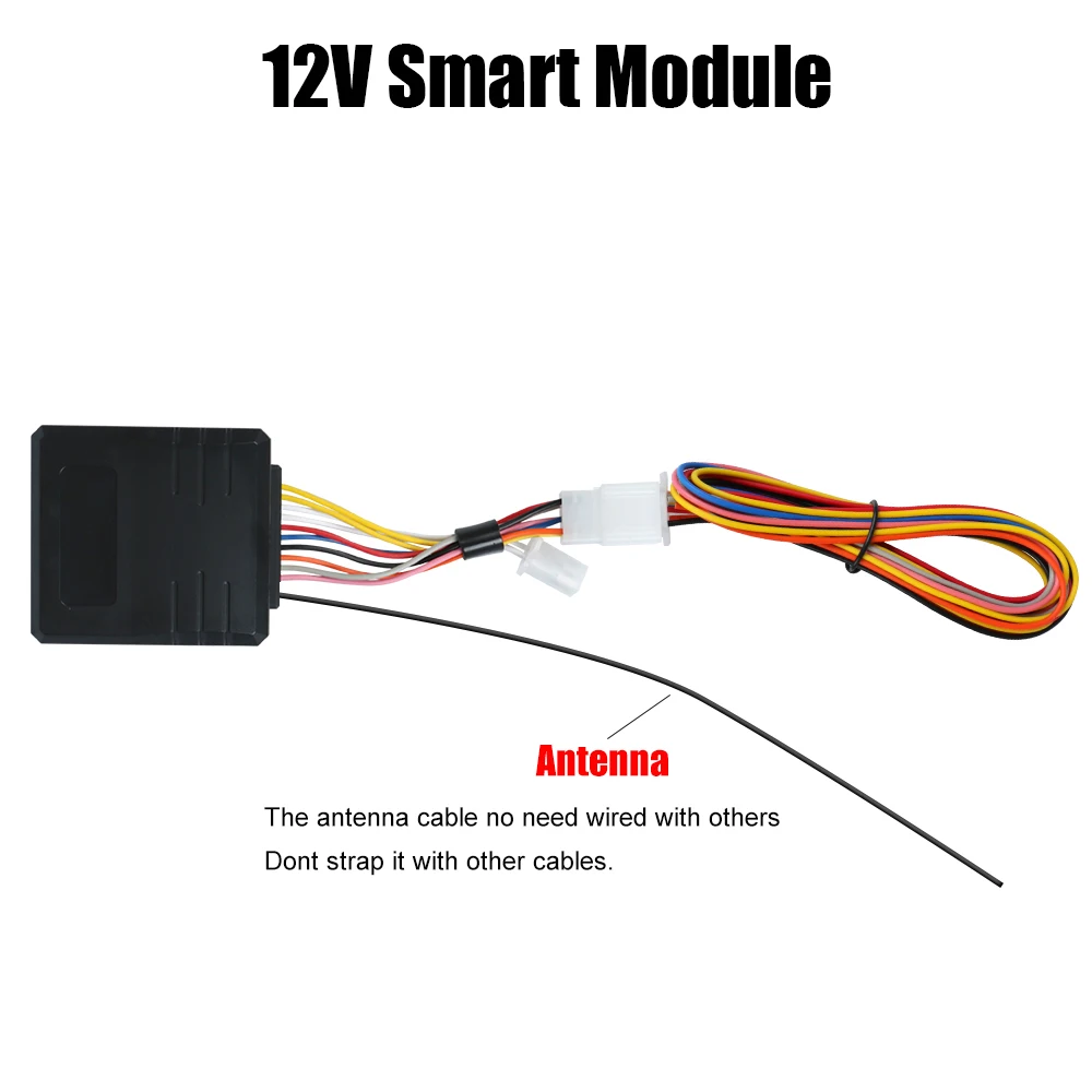 Sistema de seguridad antirrobo para bicicleta eléctrica, sistema de alarma de 2 vías, 12V, Universal, 125dB