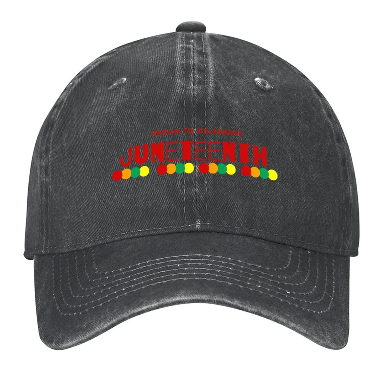 

Proud To Celebrate Juneteenth! Baseball Cap hats for men Christmas Hat hats on offer Sun Hat For Children Women Men's