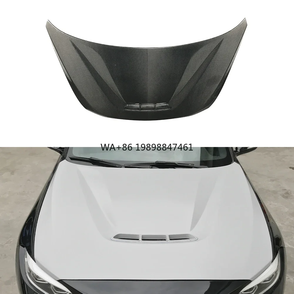 

OEM Dry Carbon Fiber Body Accessories CS Style Engine Hood Boonet for Bmw M2 M2C Front Bumper Cover