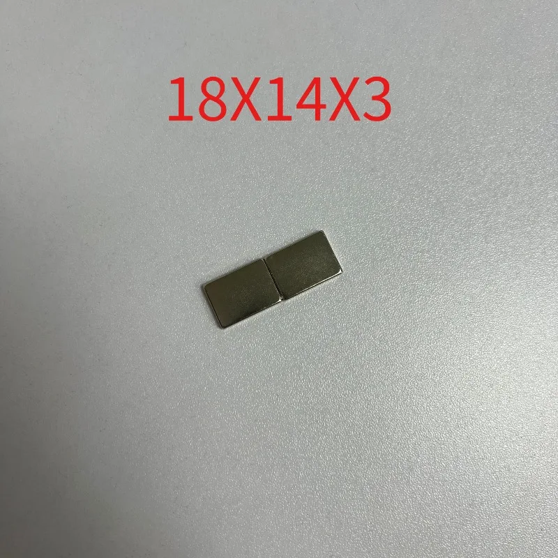10pcs/lot 18x14x3mm rectangular magnet 18x14x3mm magnetic steel