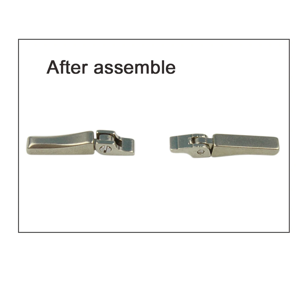 1set Eyeglasses Flex Spring Hinge With Case Glasses Replacement Part