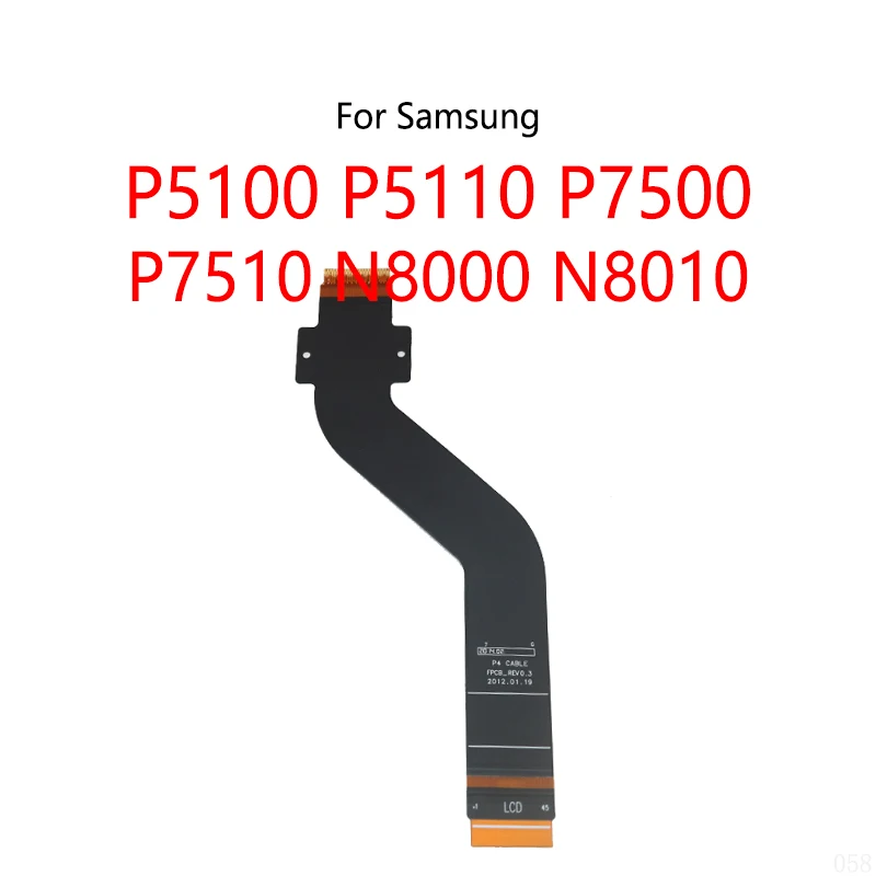 LCD Display Connect Motherboard Cable Main Board Flex Cable For Samsung Galaxy P5100 P5110 P7510 P7500 N8000 N8010