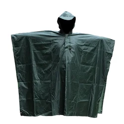 Impermeable táctico poncho camuflaje para senderismo: lluvia y sol