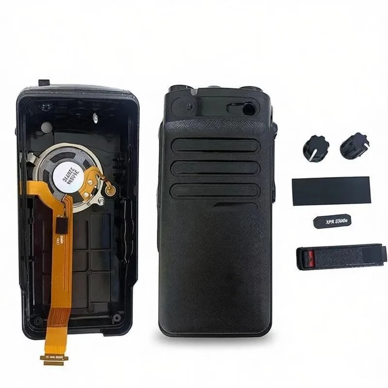 

PMLN7272A Replacement Housing Case With Speaker Cable Knobs For Motorola XPR3300e XIR P6600i DEP550e DP2400e Radio