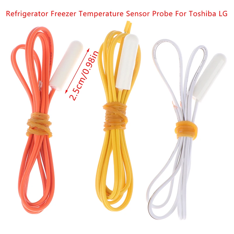 2.1k/5k/10k Refrigerator Freezer Temperature Sensor Temperature Probe For  Universal Fridge Ice Box Parts