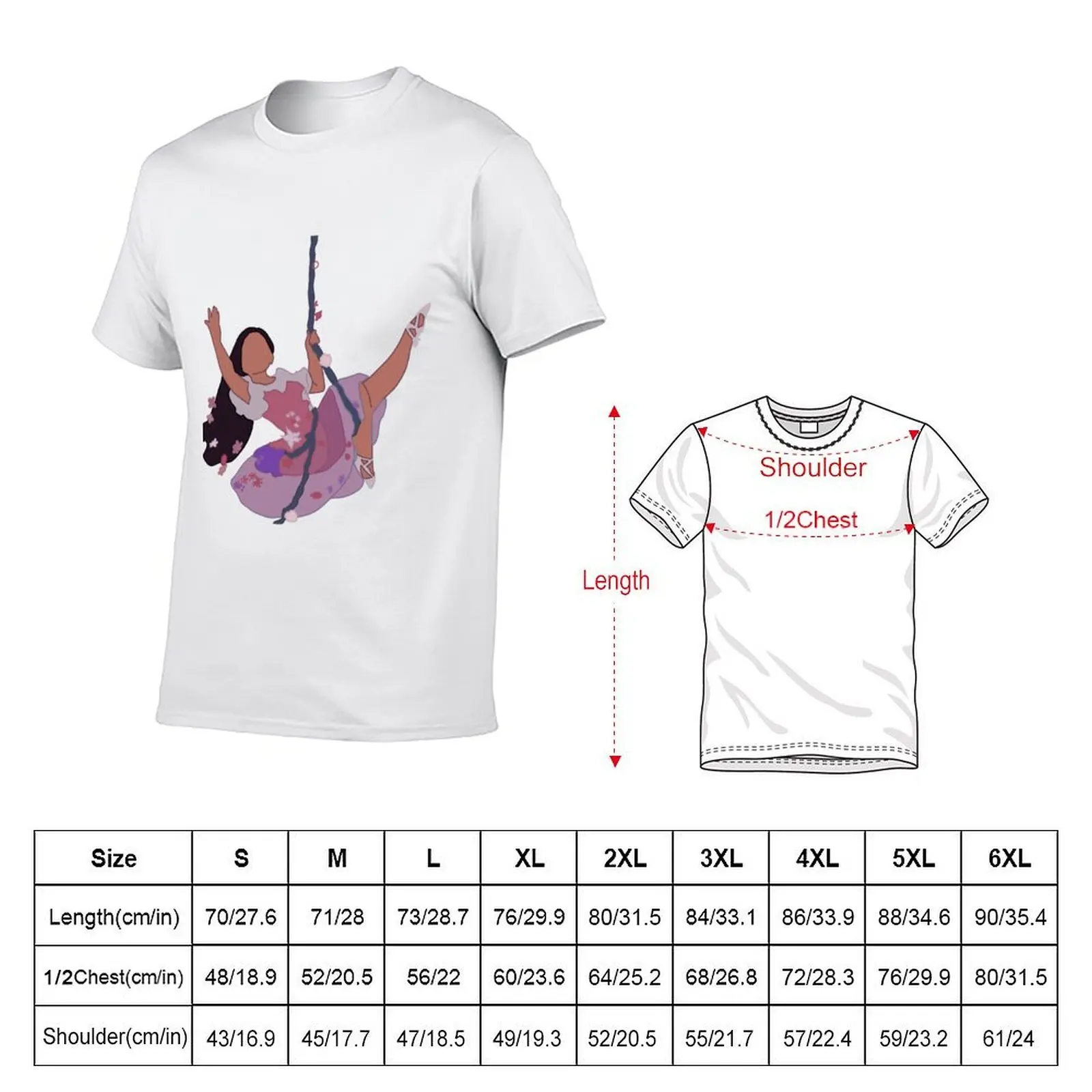 Isabela swinging from a vine T-Shirt t shirts for man cotton mens graphic t shirts T-Shirt