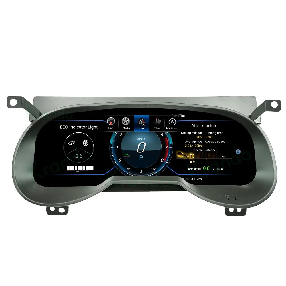 

krando Linux 12.3" LCD Instrument Panel Virtual Cockpits for Toyota RAV4 2019 - 2020 Car Multimedia Player Digital Duster