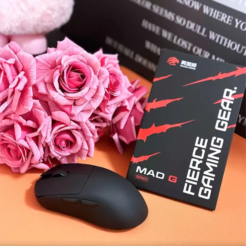 MADCATZ Mad G/G Pro Wireless Mouse Ultra Lightweight 8000hz Paw3395 Dual Mode Esports Gaming Mouse Desktop Pc Accessories