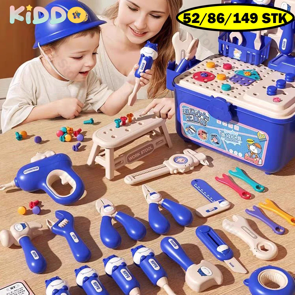 

Kids Tool Set Simulation Repair Tools Screwdriver Tool Kit Child Learning Tool Kit With Storage Case Bag Boy girl Birthday Gift