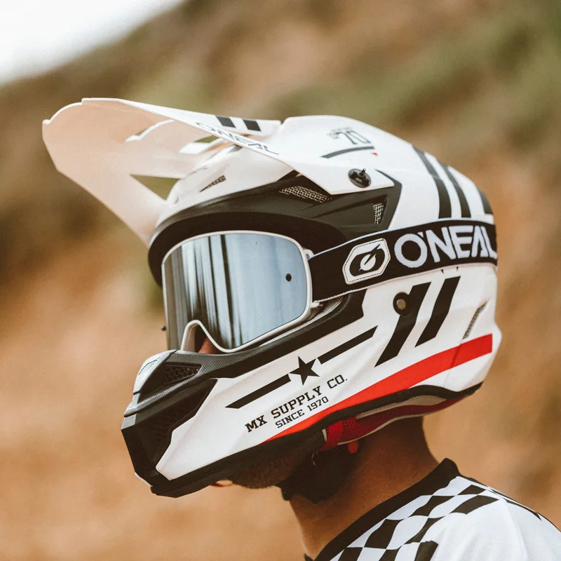 ONEAL Off road Motorcycle Helmet O'Neill Safety Helmet Rally Riding 5SRS Full Helmet Four Seasons