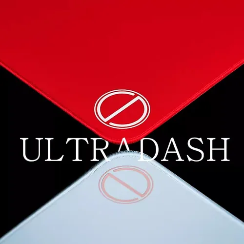 Alfombrilla de ratón Ultraglide Meow Ultradash UD Esports para juegos, azul claro, rojo, tamaño grande para PUBG CSGO, 490x420mm, 1 unidad