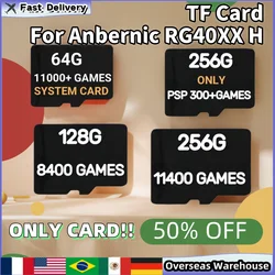 For Anbernic RG40XX H TF Card Handheld Game Console Pre-install Retro Game Handheld Game Memory Card Plug&play Men Birthday Gift
