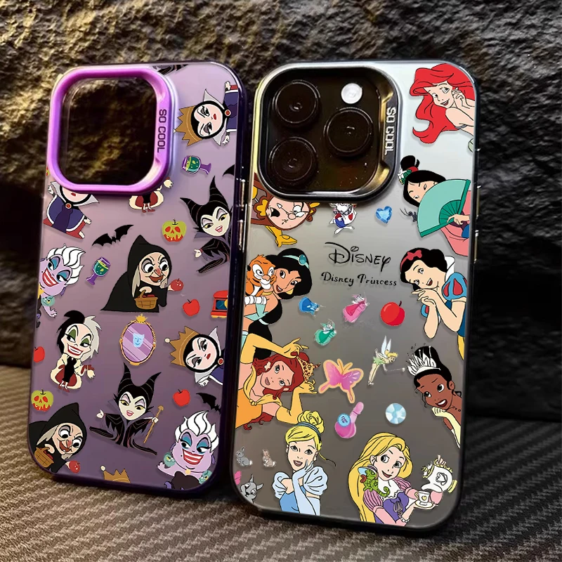 Disney Princess Queen Matte Hard Case for Samsung Galaxy A55 A35 A25 A15 A05 A05S 5G A13 A23 A12 A22 A32 A52 A52S A72 A51 A71 4G