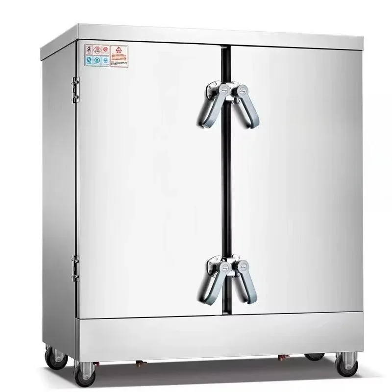 

Commercial kitchen equipment dual-purpose electric rice steamer cabinet automatic water inlet