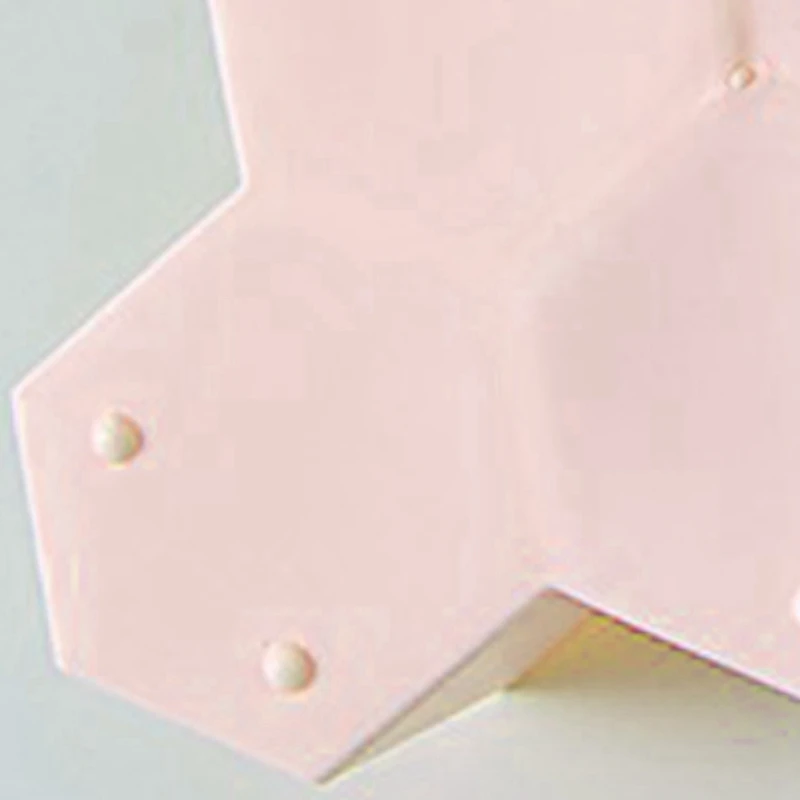 Office Stationery Multifunctional Hexagonal Pen Holder Pencil Storage Box Hexagonal Honeycomb Design