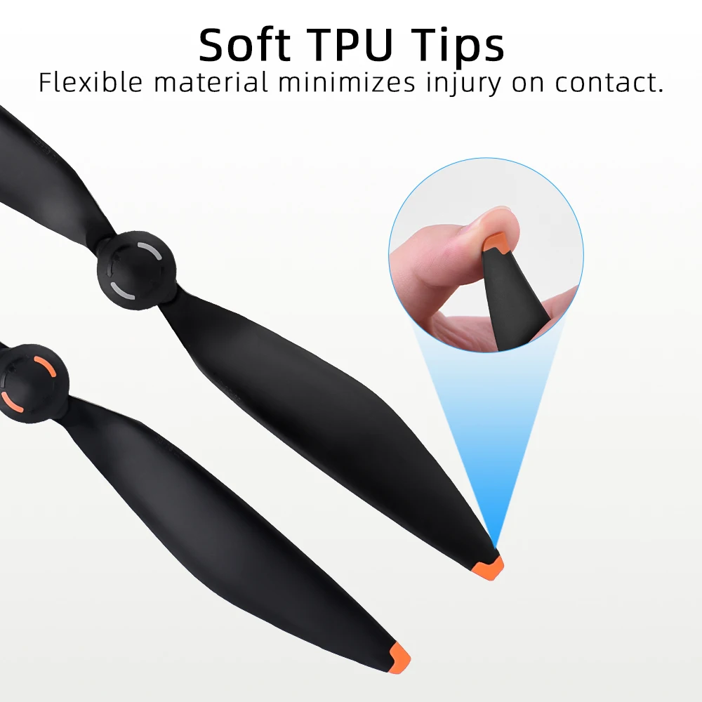 Eliche in TPU ultra resistenti BRDRC per DJI Mavic 4 Pro, manutenzione/sostituzione delle lame (CW/CCW), accessori Mavic 4 Pro