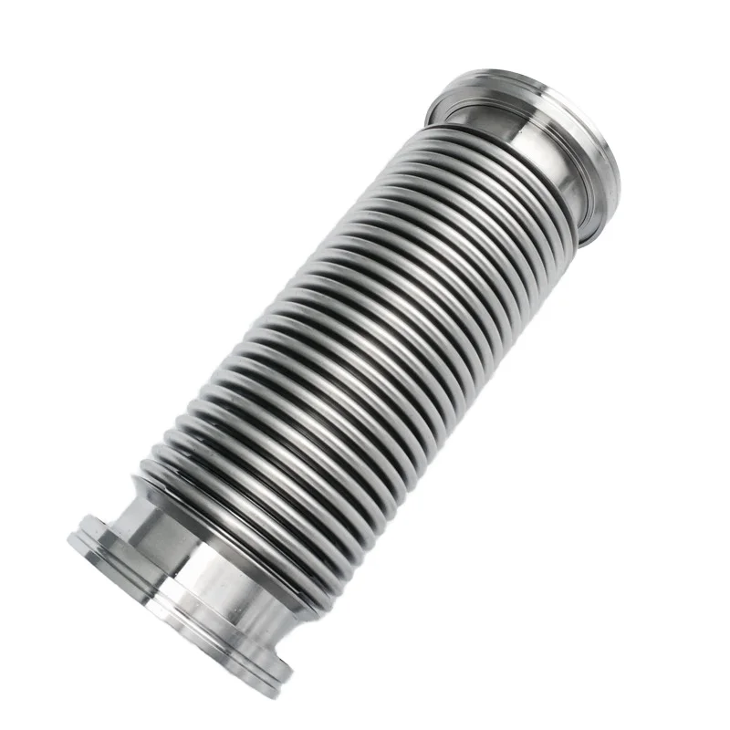 

ISO-K63 SS304/316LResistant Leak-Proof High Vacuum Metal Bellows Flexible Hoses High Purity ISO Pipe Fittings